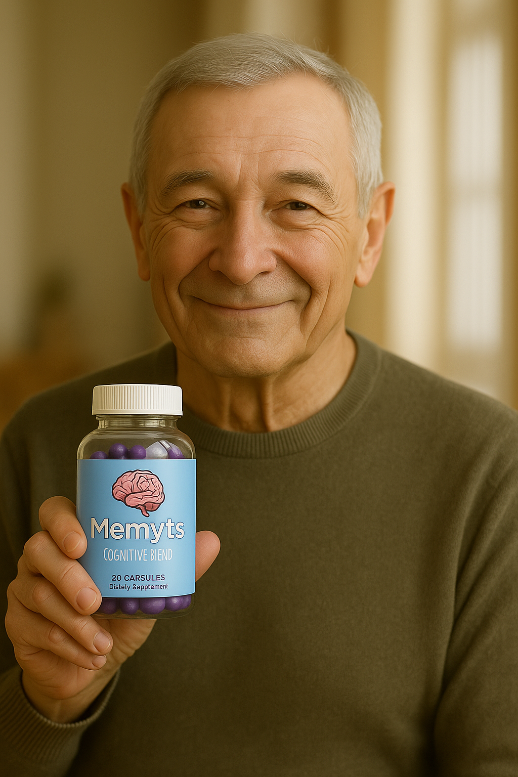 Robert holding Memyts